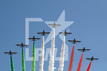 2020-05-26 - Le frecce tricolori in volo - SORVOLO DELLE FRECCE TRICOLORE A PERUGIA  - REPORTAGE - EVENTS