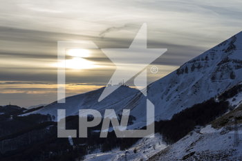 2020-01-25 - Terminillo Mountain - IL MONTE TERMINILLO DI RIETI INNEVATO AL TRAMONTO - REPORTAGE - ENVIRONMENT