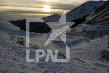 2020-01-25 - Terminillo Mountain - IL MONTE TERMINILLO DI RIETI INNEVATO AL TRAMONTO - REPORTAGE - ENVIRONMENT