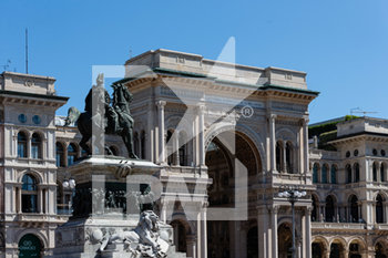 2020-05-25 - Galleria Vittorio Emanuele II in Milan - LE FRECCE TRICOLORI SOPRA MILANO - REPORTAGE - EVENTS