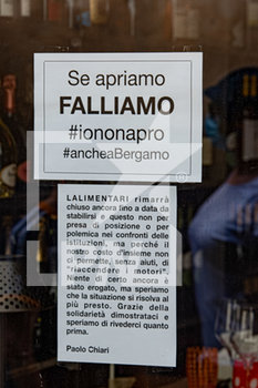 2020-05-25 - Attività Commerciali - Città Alta Bergamo - LA FASE 2 DELLA CITTà DI BERGAMO - NEWS - PLACES