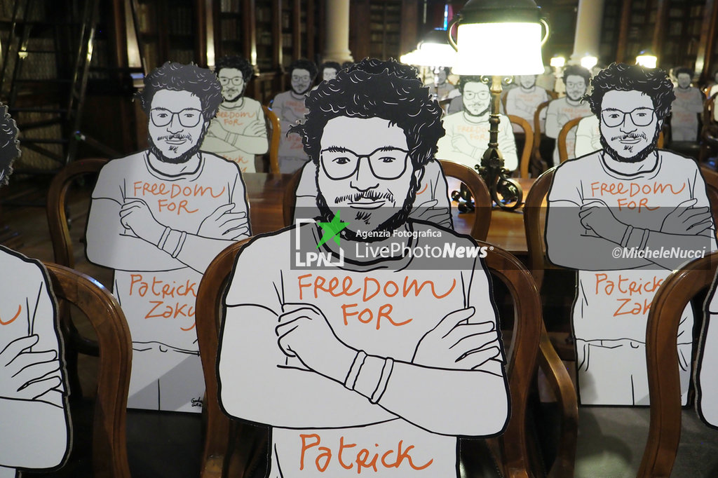 Installazione artistica per liberazione studente Patrick Zaky detenuto in Egitto - NEWS - ART