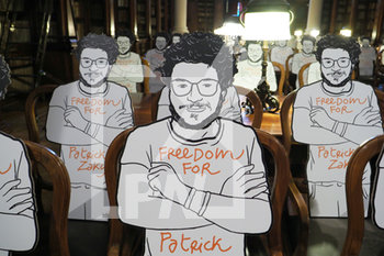 Installazione artistica per liberazione studente Patrick Zaky detenuto in Egitto - NEWS - ARTE