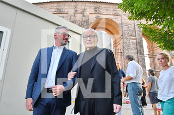 2019-06-28 - Ennio Morricone e il sindaco di Mantova Mattia Palazzi - ENNIO MORRICONE IN CONCERTO - REPORTAGE - CULTURE
