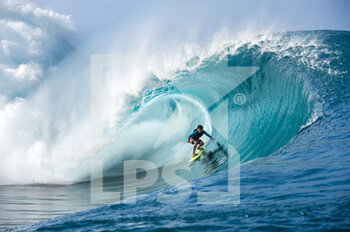 2013-03-30 - SURFING Tahitian surfer Matahi Drollet surf at Teahupoo, his home place, during a big swell on September 11, 2014 at Teahupoo in Tahiti, French Polynesia - OLYMPIC GAMES - PARIS 2024 - TEAHUPOO SURF SPOT - OLYMPIC GAMES PARIS 2024 - OLYMPIC GAMES