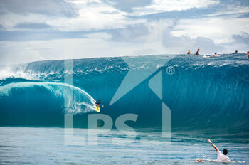 2013-03-30 - SURFING Tahitian surfer Matahi Drollet surf at Teahupoo, his home place, during a big swell on September 11, 2014 at Teahupoo in Tahiti, French Polynesia - OLYMPIC GAMES - PARIS 2024 - TEAHUPOO SURF SPOT - OLYMPIC GAMES PARIS 2024 - OLYMPIC GAMES