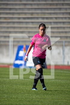 2014-01-18 - Tess Laplacette of Paris FC during the Women's French championship, D1 Arkema football match between Paris FC and ASJ Soyaux Charente on October 16, 2021 at Robert Bobin stadium in Bondoufle, France - PARIS FC VS ASJ SOYAUX CHARENTE - FRENCH WOMEN DIVISION 1 - SOCCER
