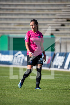 2014-01-18 - Tess Laplacette of Paris FC reacts during the Women's French championship, D1 Arkema football match between Paris FC and ASJ Soyaux Charente on October 16, 2021 at Robert Bobin stadium in Bondoufle, France - PARIS FC VS ASJ SOYAUX CHARENTE - FRENCH WOMEN DIVISION 1 - SOCCER
