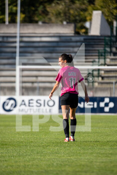 2014-01-18 - Clara Mateo of Paris FC reacts during the Women's French championship, D1 Arkema football match between Paris FC and ASJ Soyaux Charente on October 16, 2021 at Robert Bobin stadium in Bondoufle, France - PARIS FC VS ASJ SOYAUX CHARENTE - FRENCH WOMEN DIVISION 1 - SOCCER
