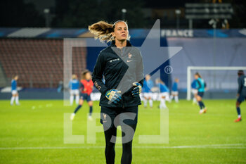 2014-01-24 - Mylene Chavas of France warms up ahead of the FIFA Women's World Cup 2023, Qualifiers Group I football match between France and Estonia on October 22, 2021 at Dominique Duvauchelle stadium in Créteil, France - FIFA WOMEN'S WORLD CUP 2023, QUALIFIERS - FRANCE VS ESTONIA - FIFA WORLD CUP - SOCCER