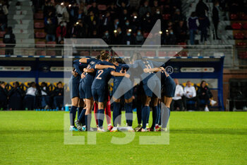 2014-01-24 - The players of France ahead of the FIFA Women's World Cup 2023, Qualifiers Group I football match between France and Estonia on October 22, 2021 at Dominique Duvauchelle stadium in Créteil, France - FIFA WOMEN'S WORLD CUP 2023, QUALIFIERS - FRANCE VS ESTONIA - FIFA WORLD CUP - SOCCER