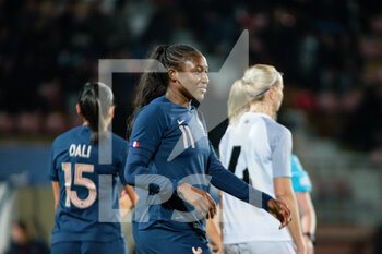 2014-01-24 - Kadidiatou Diani of France celebrates after scoring during the FIFA Women's World Cup 2023, Qualifiers Group I football match between France and Estonia on October 22, 2021 at Dominique Duvauchelle stadium in Créteil, France - FIFA WOMEN'S WORLD CUP 2023, QUALIFIERS - FRANCE VS ESTONIA - FIFA WORLD CUP - SOCCER