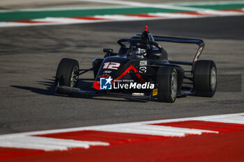 2020-01-26 - 12 GILKES Megan (can), Rodin Carlin, Tatuus F4-T421, action during the 7th round of the 2023 F1 Academy from October 20 to 22, on the Circuit of The Americas, in Austin, USA - AUTO - F1 ACADEMY USA GRAND PRIX 2023 - FORMULA 1 - MOTORS