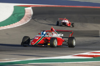 2020-01-26 - 16 BUSTAMANTE Bianca (phl), Prema Racing, Tatuus F4-T421, action during the 7th round of the 2023 F1 Academy from October 20 to 22, on the Circuit of The Americas, in Austin, USA - AUTO - F1 ACADEMY USA GRAND PRIX 2023 - FORMULA 1 - MOTORS