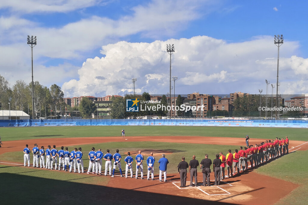 Campionato Europeo di Baseball 2021 - Finale 3/4° Posto - Italia vs Spagna - BASEBALL - OTHER SPORTS