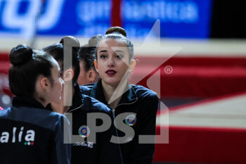 2021-11-20 - Maria Zaffagnini of Rhythmic Italy Group during the Gymnastics Grand Prix 2021 at Allianz Cloud Arena, Milan, Italy on November 20, 2021 - GYMNASTICS GRAND PRIX 2021 - GYMNASTICS - OTHER SPORTS