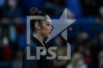 2021-11-20 - Alexandra Agiurgiuculese of RG Italy Team during the Gymnastics Grand Prix 2021 at Allianz Cloud Arena, Milan, Italy on November 20, 2021 - GYMNASTICS GRAND PRIX 2021 - GYMNASTICS - OTHER SPORTS