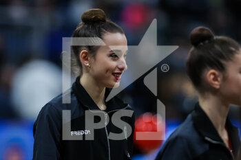 2021-11-20 - Maria Zaffagnini of Rhythmic Italy Group during the Gymnastics Grand Prix 2021 at Allianz Cloud Arena, Milan, Italy on November 20, 2021 - GYMNASTICS GRAND PRIX 2021 - GYMNASTICS - OTHER SPORTS