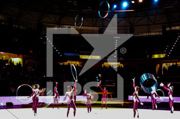 2021-11-20 - Italy Rhythmic Group Team during the Gymnastics Grand Prix 2021 at Allianz Cloud Arena, Milan, Italy on November 20, 2021 - GYMNASTICS GRAND PRIX 2021 - GYMNASTICS - OTHER SPORTS