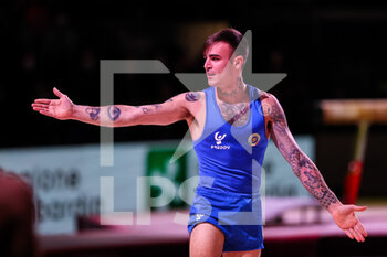 2021-11-20 - Nicola Bartolini of GAM Italy Team during the Gymnastics Grand Prix 2021 at Allianz Cloud Arena, Milan, Italy on November 20, 2021 - GYMNASTICS GRAND PRIX 2021 - GYMNASTICS - OTHER SPORTS