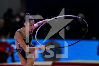 2021-11-20 - Alexandra Agiurgiuculese of RG Italy Team during the Gymnastics Grand Prix 2021 at Allianz Cloud Arena, Milan, Italy on November 20, 2021 - GYMNASTICS GRAND PRIX 2021 - GYMNASTICS - OTHER SPORTS