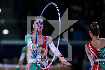 2021-11-20 - Agnese Duranti of Rhythmic Italy Group during the Gymnastics Grand Prix 2021 at Allianz Cloud Arena, Milan, Italy on November 20, 2021 - GYMNASTICS GRAND PRIX 2021 - GYMNASTICS - OTHER SPORTS