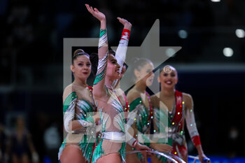 2021-11-20 - Alessia Maurelli of Rhythmic Italy Group during the Gymnastics Grand Prix 2021 at Allianz Cloud Arena, Milan, Italy on November 20, 2021 - GYMNASTICS GRAND PRIX 2021 - GYMNASTICS - OTHER SPORTS