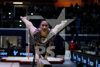 2021-11-20 - Kim Bui of GAF Germany Team during the Gymnastics Grand Prix 2021 at Allianz Cloud Arena, Milan, Italy on November 20, 2021 - GYMNASTICS GRAND PRIX 2021 - GYMNASTICS - OTHER SPORTS