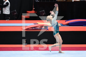 2021-10-18 - Alice D'Amato (Italy) Floor - 2021 ARTISTIC GYMNASTIC WORLD CHAMPIONSHIP - WOMEN QUALIFIERS - GYMNASTICS - OTHER SPORTS