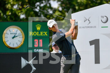 2021-09-02 - Renato Paratore (ITA) during the 1 round of the DS Automobiles 78th Italian Golf Open at Marco Simone Golf Club on September 02, 2021 in Rome Italy. - DS AUTOMOBILES 78° OPEN D'ITALIA - GOLF - OTHER SPORTS