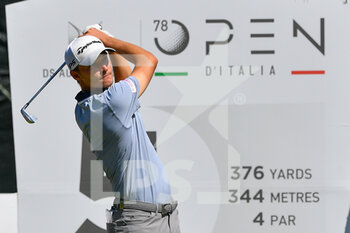 2021-09-02 - Rasmus Hojgaard (DEN) during the 1 round of the DS Automobiles 78th Italian Golf Open at Marco Simone Golf Club on September 02, 2021 in Rome Italy - DS AUTOMOBILES 78° OPEN D'ITALIA - GOLF - OTHER SPORTS