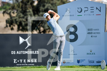 2021-09-02 - Rasmus Hojgaard (DEN) during the 1 round of the DS Automobiles 78th Italian Golf Open at Marco Simone Golf Club on September 02, 2021 in Rome Italy - DS AUTOMOBILES 78° OPEN D'ITALIA - GOLF - OTHER SPORTS