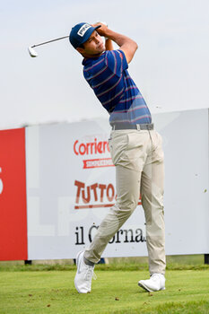 2021-09-03 - Johannes Veerman (USA) during the 2 round of the DS Automobiles 78th Italian Golf Open at Marco Simone Golf Club on September 03, 2021 in Rome Italy - DS AUTOMOBILES 78° OPEN D'ITALIA - GOLF - OTHER SPORTS