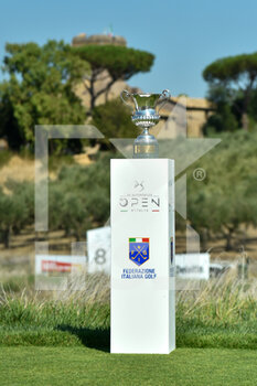 2021-09-05 - the trophy of the DS Automobiles 78th Italian Golf Open at Marco Simone Golf Club on September 05, 2021 in Rome Italy - DS AUTOMOBILES 78° OPEN D'ITALIA - GOLF - OTHER SPORTS