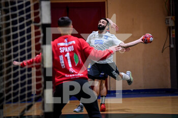27/11/2021 - Carlo Sperti of Junior Fasano
Raimond Sassari - Junior Fasano
FIGH Handball Pallamano Serie A Beretta 2021-2022
Sassari, 27/11/2021
Foto Luigi Canu - RAIMOND SASSARI VS JUNIOR FASANO - PALLAMANO - ALTRO