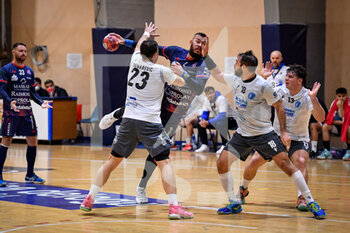 27/11/2021 - Allan Pereira of Raimond Sassari
Raimond Sassari - Junior Fasano
FIGH Handball Pallamano Serie A Beretta 2021-2022
Sassari, 27/11/2021
Foto Luigi Canu - RAIMOND SASSARI VS JUNIOR FASANO - PALLAMANO - ALTRO