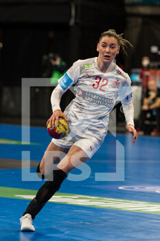 02/12/2021 - Mie Hojlund of Denmark during the IHF Women's World Championship 2021, Group F handball match between Denmark and Tunisia on December 2, 2021 at Palau d'Esports de Granollers in Granollers, Barcelona, Spain - IHF WOMEN'S WORLD CHAMPIONSHIP 2021, GROUP F - DENMARK VS TUNISIA - PALLAMANO - ALTRO