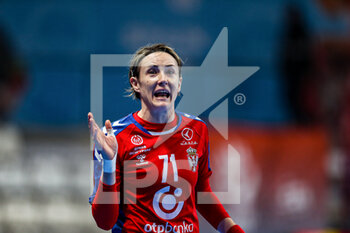 03/12/2021 - Kristina Liscevic of Serbia during the IHF Women's World Championship 2021, Group B handball match between Serbia and Poland on December 3, 2021 at the Pla de L'Arc pavilion in Lliria, Valencia, Spain - IHF WOMEN'S WORLD CHAMPIONSHIP 2021, GROUP B - SERBIA VS POLAND - PALLAMANO - ALTRO