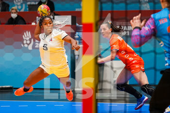 2021-12-03 - Nathalys Ceballos of Puerto Rico during the IHF Women's World Championship 2021, Group D handball match between Netherlands and Puerto Rico on December 3, 2021 at Palacio de Deportes de Torrevieja in Torrevieja, Spain - IHF WOMEN'S WORLD CHAMPIONSHIP 2021, GROUP D - NETHERLANDS VS PUERTO RICO - HANDBALL - OTHER SPORTS