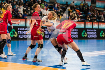2021-12-11 - Yaroslava Frolova of RHF during the IHF Women's World Championship 2021, Main Round III handball match between Montenegro and RHF (Russia) on December 11, 2021 at Palau d'Esports de Granollers in Granollers, Barcelona, Spain - IHF WOMEN'S WORLD CHAMPIONSHIP 2021, MAIN ROUND III - MONTENEGRO VS RHF (RUSSIA) - HANDBALL - OTHER SPORTS
