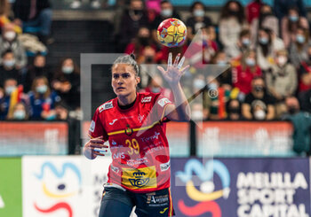 14/12/2021 - Almudena Rodriguez of Spain during the IHF Women's World Championship 2021, Quarter Final handball match between Spain and Germany on December 14, 2021 at Palau d'Esports de Granollers in Granollers, Barcelona, Spain - IHF WOMEN'S WORLD CHAMPIONSHIP 2021, QUARTER FINAL - SPAIN VS GERMANY - PALLAMANO - ALTRO
