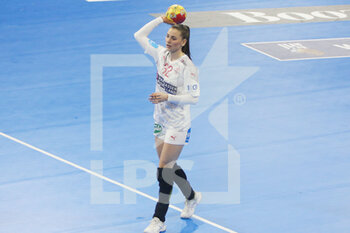 2021-12-19 - Mie Enggrob Hojlund of Denmark during the IHF Women's World Championship 2021, Third place final handball match between Denmark and Spain on December 19, 2021 at Palau d'Esports de Granollers in Granollers, Barcelona, Spain - IHF WOMEN'S WORLD CHAMPIONSHIP 2021, THIRD PLACE FINAL - DENMARK AND SPAIN - HANDBALL - OTHER SPORTS