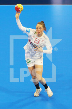2021-12-19 - Kristina Jorgensen of Denmark during the IHF Women's World Championship 2021, Third place final handball match between Denmark and Spain on December 19, 2021 at Palau d'Esports de Granollers in Granollers, Barcelona, Spain - IHF WOMEN'S WORLD CHAMPIONSHIP 2021, THIRD PLACE FINAL - DENMARK AND SPAIN - HANDBALL - OTHER SPORTS