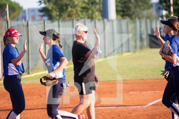 2021-08-20 - Players and coach of the team Carrousel from Russia - WOMEN'S EUROPEAN CUP WINNERS CUP 2021 - SOFTBALL - OTHER SPORTS