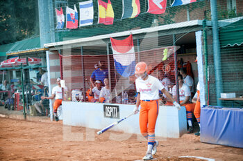 2021-08-20 - Bench of the team Olympia Haarlem from Holland - WOMEN'S EUROPEAN CUP WINNERS CUP 2021 - SOFTBALL - OTHER SPORTS