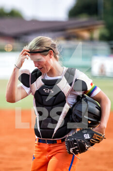 2021-08-20 - OOSTING Dinet catcher of the team Olympia Haarlem from Holland - WOMEN'S EUROPEAN CUP WINNERS CUP 2021 - SOFTBALL - OTHER SPORTS