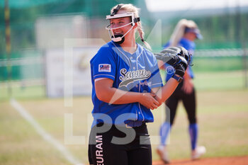 2021-08-20 - BARNHILL Kelly pitcher of the team Saronno from Italy  - WOMEN'S EUROPEAN CUP WINNERS CUP 2021 - SOFTBALL - OTHER SPORTS