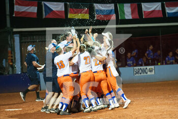 2021-08-21 - euphoria of the Olympia Haarlem team - EUROPEAN WINNERS CUP 2021 - SOFTBALL - OTHER SPORTS