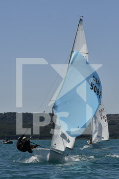 2021-08-07 - U. Thieme and F. Thieme during the fourth race of the Master 470 Cup, on Lake of Bracciano, 7th of August 2021 - SAILING 470 MASTER CUP 2021 - SAILING - OTHER SPORTS
