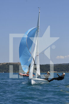 2021-08-07 - U. Thieme and F. Thieme during the fourth race of the Master 470 Cup, on Lake of Bracciano, 7th of August 2021 - SAILING 470 MASTER CUP 2021 - SAILING - OTHER SPORTS